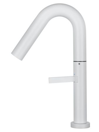 Смеситель для раковины Wonzon & Woghand WW-6068-MW на столешницу белый