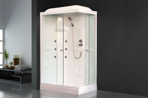 Душевая кабина Royal Bath HP RB8120HP2-T-L 120х80 прямоугольная с крышей ориентация левая - фото 2