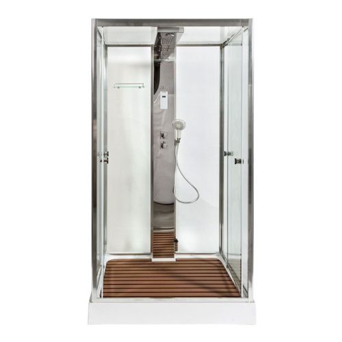 Душевая кабина AvaCan Z122STEAM 120х90 прямоугольная с крышей ориентация универсальная - фото 5