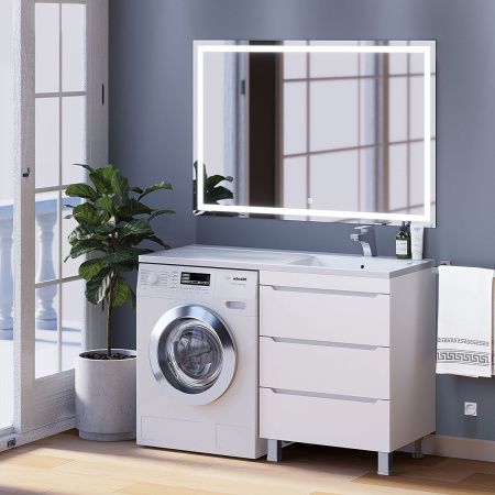 Тумба под раковину Uperwood Tanos 291020258 60х50 напольная цвет белый