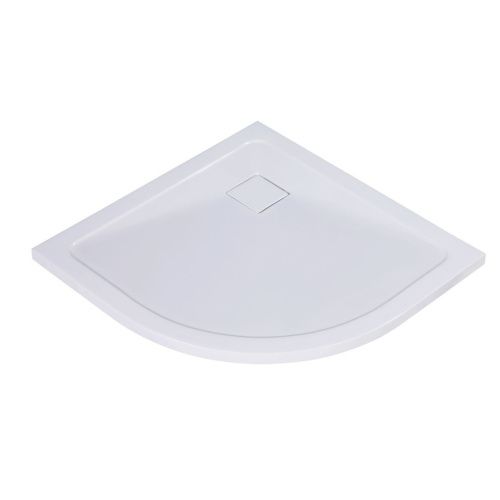 Душевой поддон из искусственного камня Wasserkraft Dinkel 58T 58T01 90х90 белый - фото 2