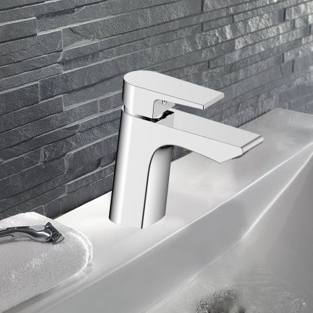 Смеситель WesnaArt Briz BRI20-210 на раковину хром