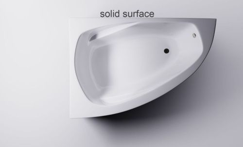 Ванна из искусственного камня Astra-Form Тиора 01010084 155х105 угловая асимметричная с ножками - фото 2