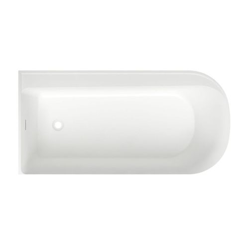 Ванна акриловая Wellsee Camellia 236101000 170х80 отдельностоящая асимметричная с ножками - фото 4