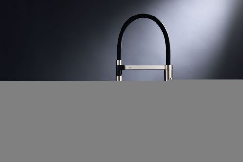 Смеситель для кухни Paulmark LEADER Le214101-BS на мойку никель - фото 2