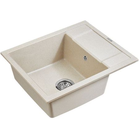 Кухонная мойка Paulmark FLUGEN 50-600 PM216050-BE 60х50 цвет бежевый