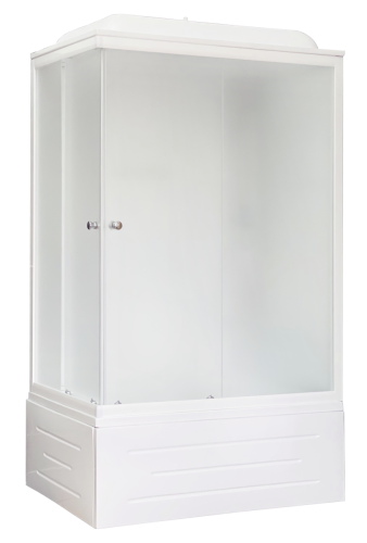 Душевая кабина Royal Bath ВР RB8100BP5-WC-R 100х80 прямоугольная с крышей ориентация правая - фото 2