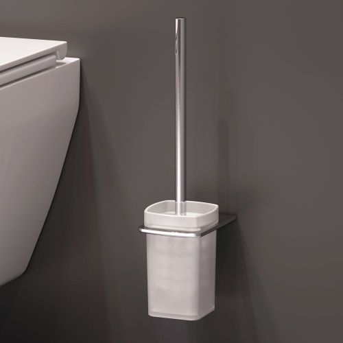 Унитаз подвесной Am.Pm Spirit V2.0 CK70H1003W белый с сиденьем микролифт безободковый душевой смыв - фото 5