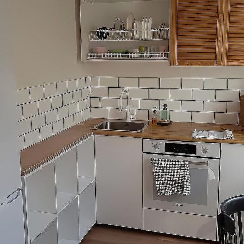 Смеситель для кухни Haiba HB70113-8 на мойку белый/хром - фото 4