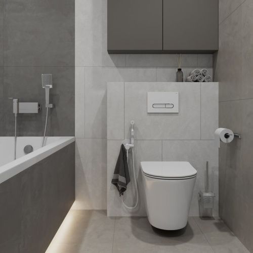 Клавиша смыва механическая Iddis Unifix UNI01WCi77 цвет белый - фото 2