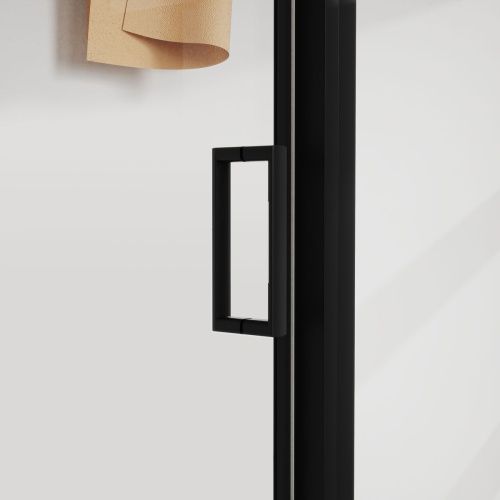 Душевой уголок Vincea City VSR-5CT9012CLB 120х90 стекло прозрачное профиль черный без поддона - фото 3