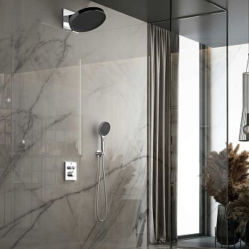 Душевая система Vincea Inspire VSFW-3I21MT3CH встраиваемая в стену цвет хром с термостатом