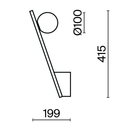 Бра Maytoni Kazimir MOD175WL-01G - фото 3