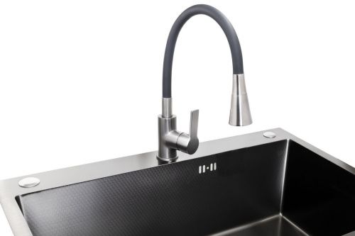 Смеситель для кухни Stella Polar Тулуза S3865-2 SP-00001979 на мойку оружейная сталь - фото 2