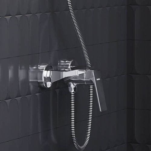 Смеситель для душа Damixa Merkur 402000000 настенный хром - фото 3