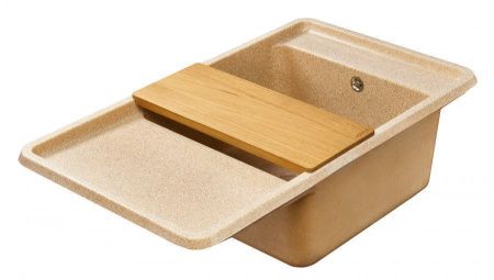 Кухонная мойка Aquaton Беллис 1A724832BS220 85х50 цвет бежевый