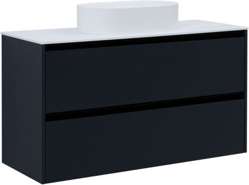 Тумба под раковину Allen Brau Activity 1.34007.AM 120х50 подвесная цвет черный