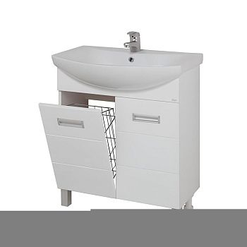 Тумба под раковину Onika Балтика 107028 70х30 напольная цвет белый