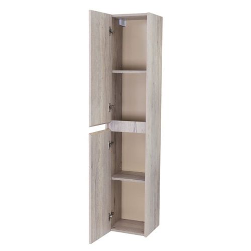 Шкаф-пенал BelBagno Kraft KRAFT-1600-2A-SC-RGB-L 30х160 подвесной цвет бежевый - фото 4