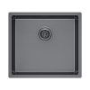 Кухонная мойка Paulmark LASSAN 49 UNI LA49-GM 40х45 цвет серый поверхность матовая