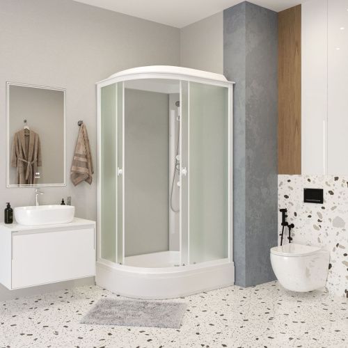 Душевая кабина Niagara Promo P120/90/26R/MT 120х90 асимметричная с крышей ориентация правая - фото 3