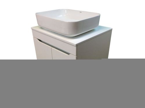 Тумба с раковиной Sintesi STL.W7019_SIN-LVB-APP-409 60х60 подвесная цвет белый - фото 2