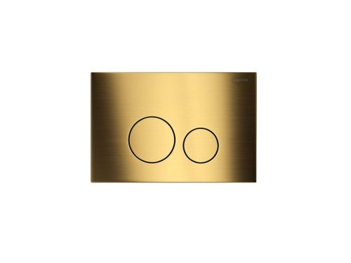 Клавиша смыва механическая Aquatek KDI-0000038 цвет золото