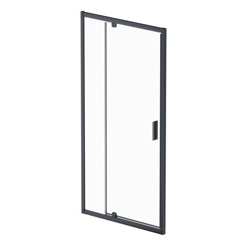 Душевая дверь Am.Pm Gem W90G-100-1P-BT 100х195 стекло прозрачное профиль черный - фото 2