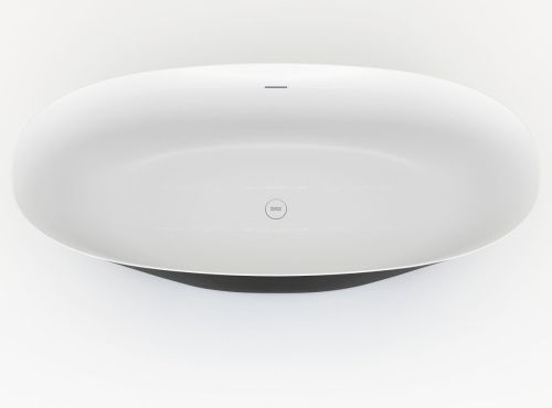 Ванна из искусственного камня Plumberia Selection Veloma VELOMA 170BN 170х75 отдельностоящая овальная с ножками - фото 5