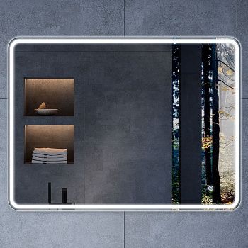 Зеркало с подсветкой Vincea VLM-3VC800 80х60 подвесное