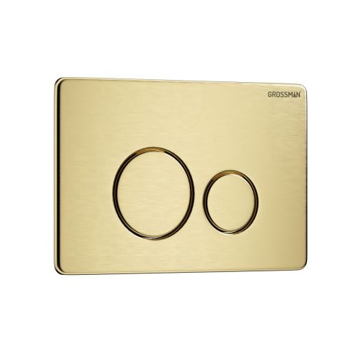Клавиша смыва механическая Grossman Style 700.K31.05.32M.32M цвет золото - фото 2