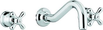 Смеситель для раковины Emmevi Deco Classic 12055/CR встраиваемый в стену хром