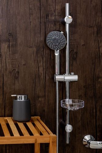 Душевой гарнитур Agger Splash A022 настенный хром - фото 4