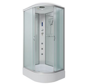 Душевая кабина Niagara Classic 331844LF 110х80 асимметричная с крышей ориентация левая