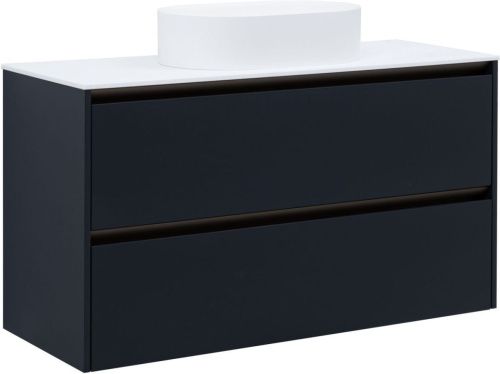 Тумба под раковину Allen Brau Activity 1.34015.AM 120х50 подвесная цвет черный