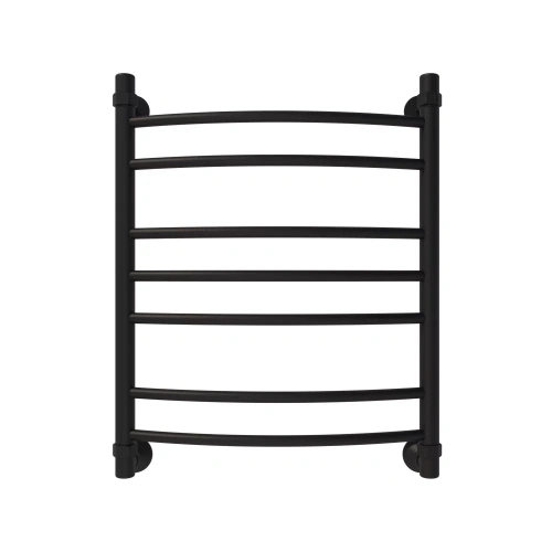 Полотенцесушитель водяной Veconi Nemi-A N6050B-A 50х60 черный - фото 2