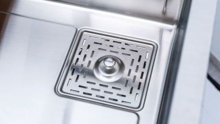 Кухонная мойка Melana ProfLine D6846H+6 сатин 70х45 цвет серый поверхность матовая