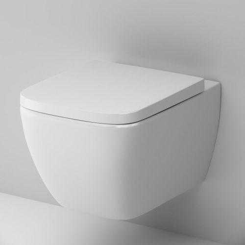 Унитаз подвесной Am.Pm Gem C901701SC белый с сиденьем микролифт безободковый каскадный смыв - фото 5