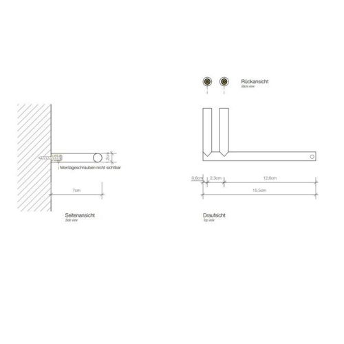 Бумагодержатель Decor Walther Mikado 520276 - фото 2