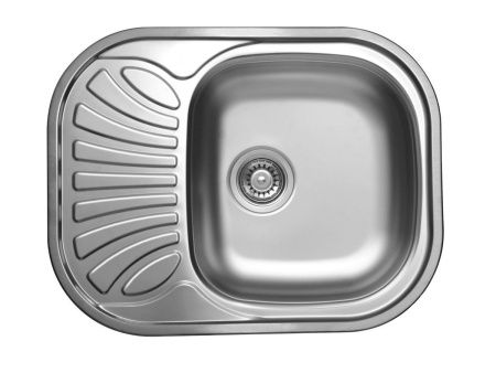 Кухонная мойка Ukinox Галант GAL620.480 -GT8K 1R 50х60 цвет нержавеющая сталь поверхность полированная