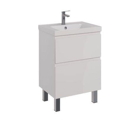 Тумба под раковину LeMark Veon LM01V60T 60х40 напольная цвет белый