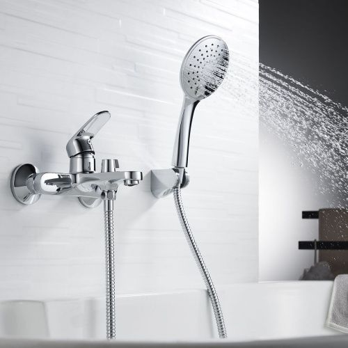 Смеситель для ванны Rossinka RS45 RS45-30 настенный хром - фото 2