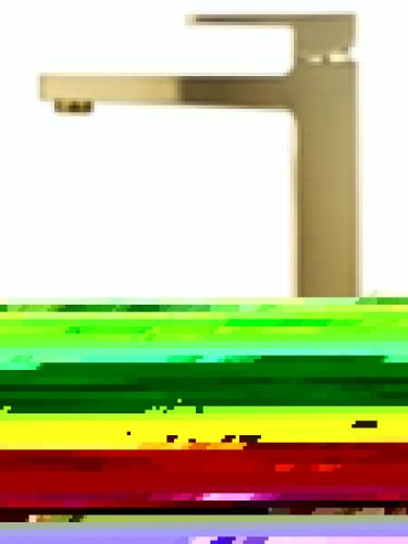 Смеситель для раковины Wonzon & Woghand Cube 2.0 WW-88019068-BG на столешницу золото - фото 2