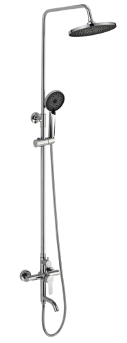 Душевая стойка Fmark FS8245A настенная цвет хром - фото 2