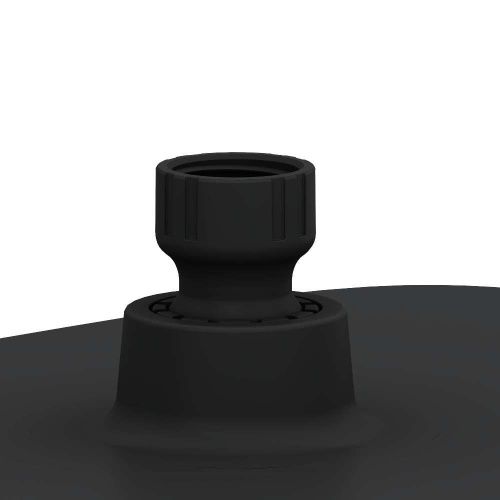 Верхний душ Damixa Apollo 947050300 25х25 черный - фото 3