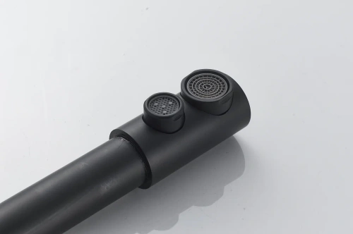 Смеситель для кухни Shevanik S328H на мойку черный - фото 4