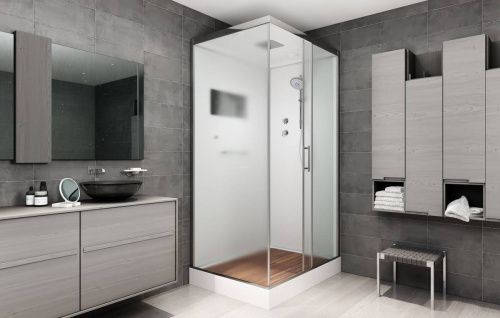 Душевая кабина AvaCan D129S 120х90 прямоугольная с крышей ориентация универсальная - фото 2