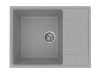 Кухонная мойка Uperwood ECON UPD-202 4010202106 65х50 цвет серый поверхность матовая