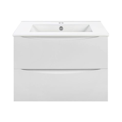 Тумба под раковину Vincea Mia VMC-2MC600GW 60х50 подвесная цвет белый - фото 4