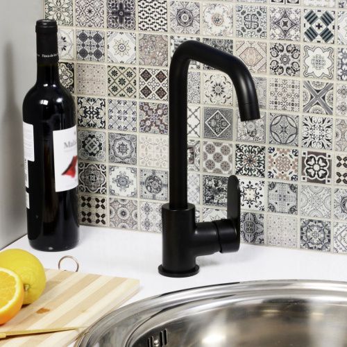 Смеситель для кухни Wasserkraft Elbe 7400 7407 на мойку черный - фото 2